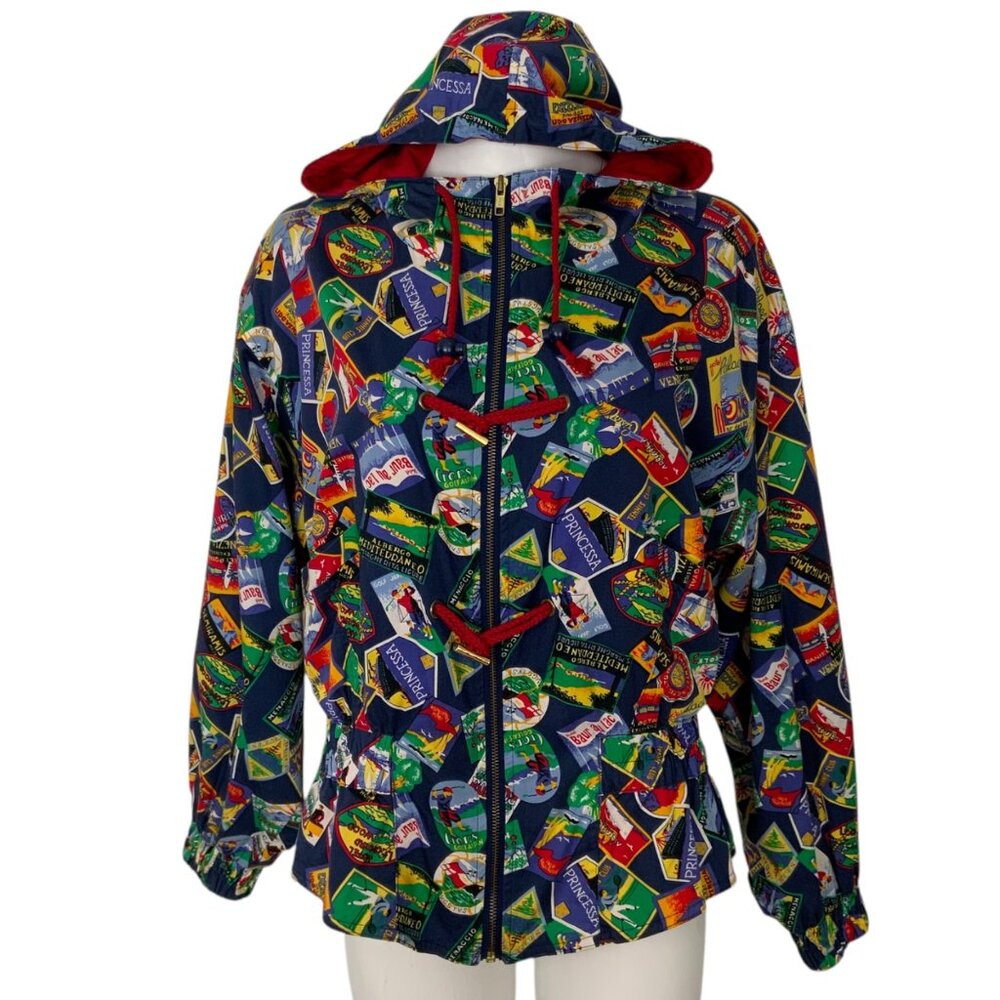 Line-Up Vintage Postcard Jacket S Hooded